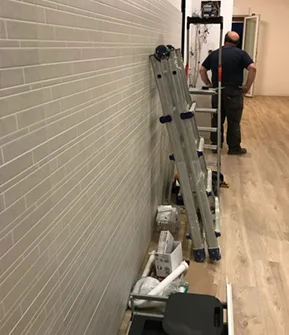 Dettagli cantiere finiture di pregio a Venezia